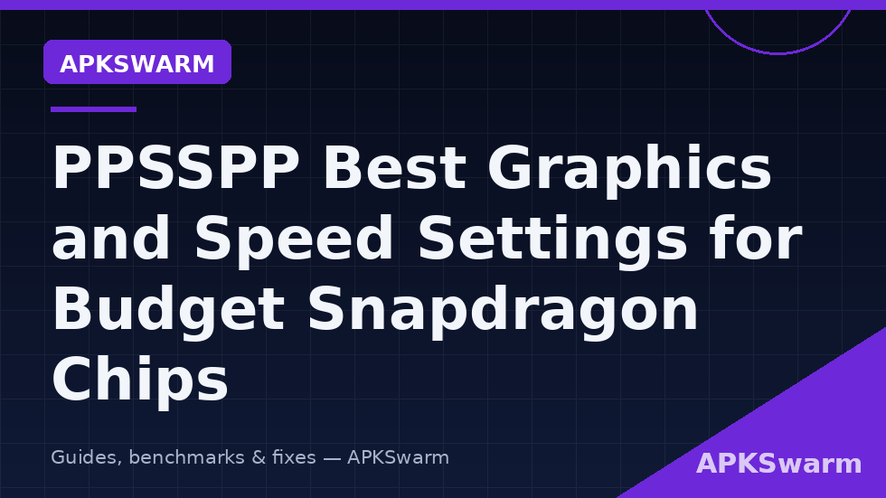 PPSSPP graphics settings menu on a budget Snapdragon Android phone showing Vulkan backend and rendering resolution options